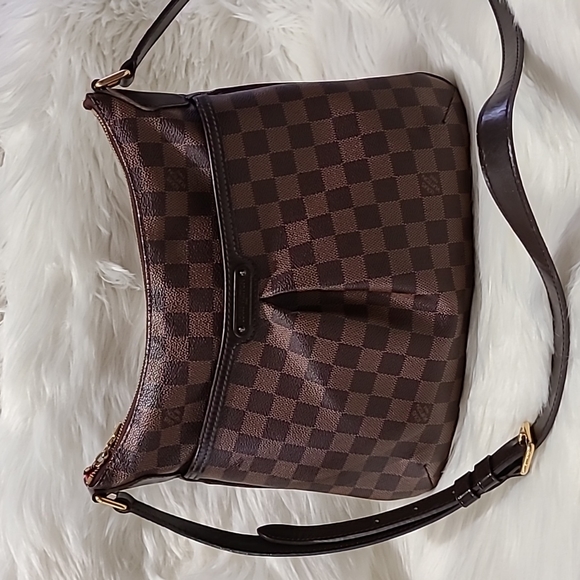 💯 Authentic Louis Vuitton Bloomsbury Damier Ebene 🍀